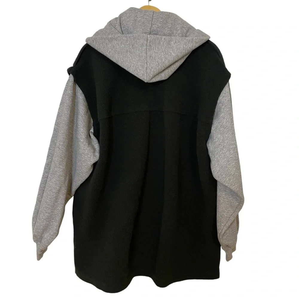 Free People Treeline Cardi Work Fleece Shirt Jacket Size Medium